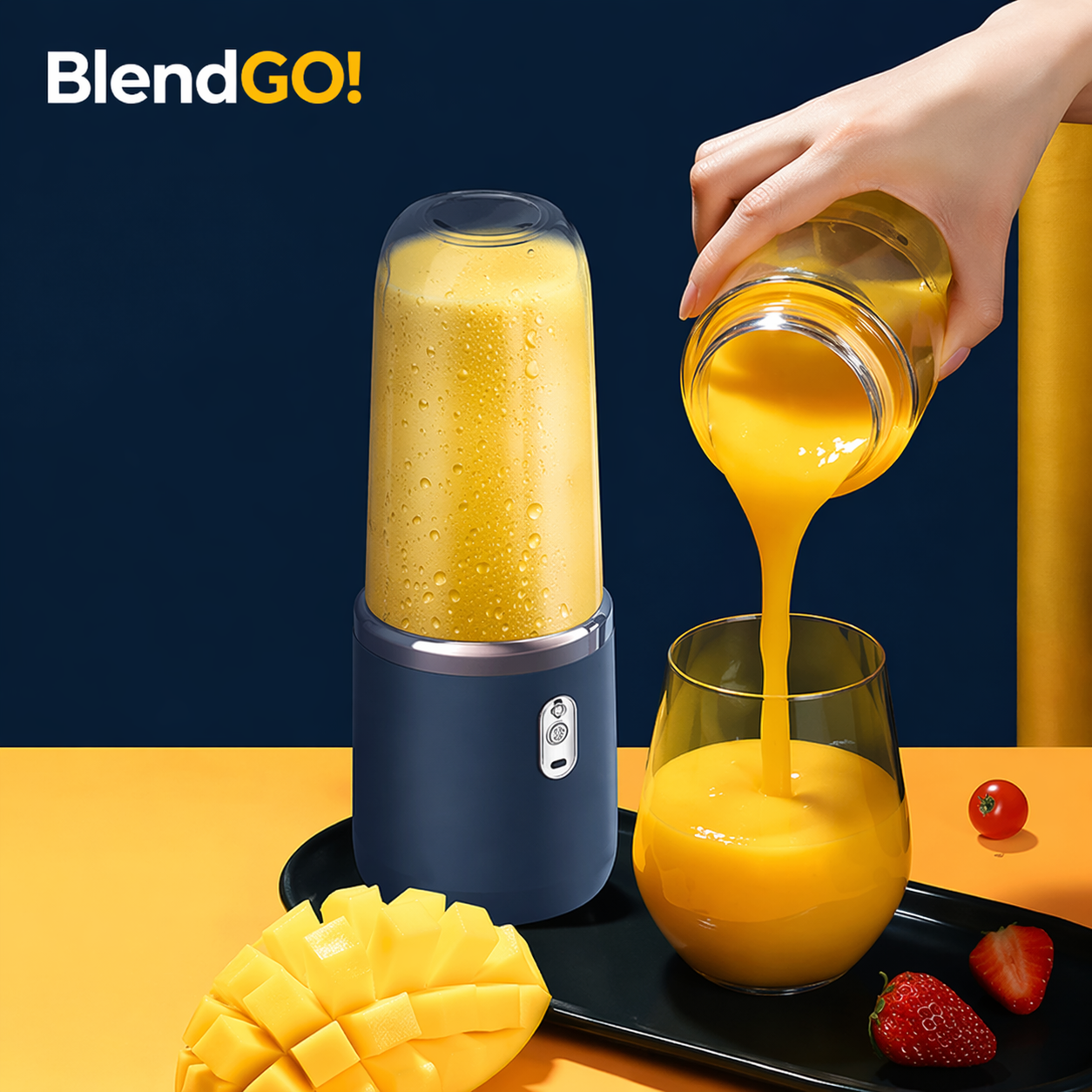 Licuadora Portátil BlendGO – Batidos y Smoothies en Segundos